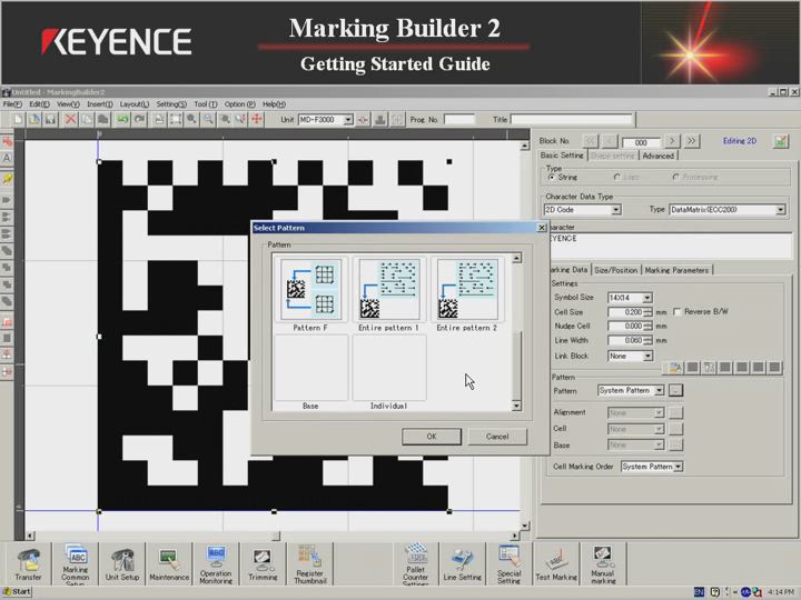 Keyence Marking Builder 2 Software